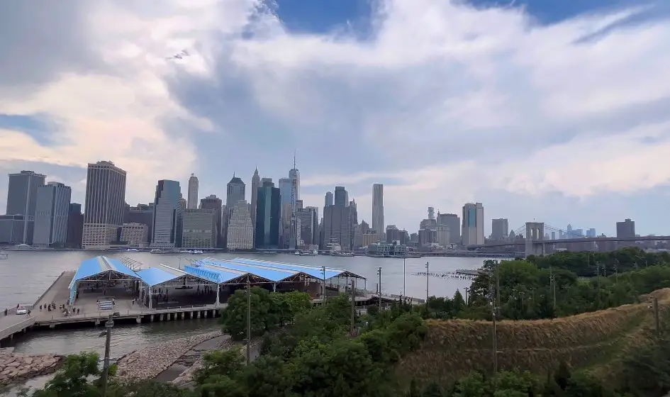 Panoramic view of the New York City skyline