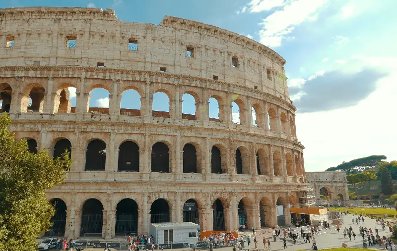 Colosseum, historical landmark in Rome