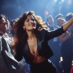 People dancing and enjoying a lively night out at a club with dim lighting and a party atmosphere