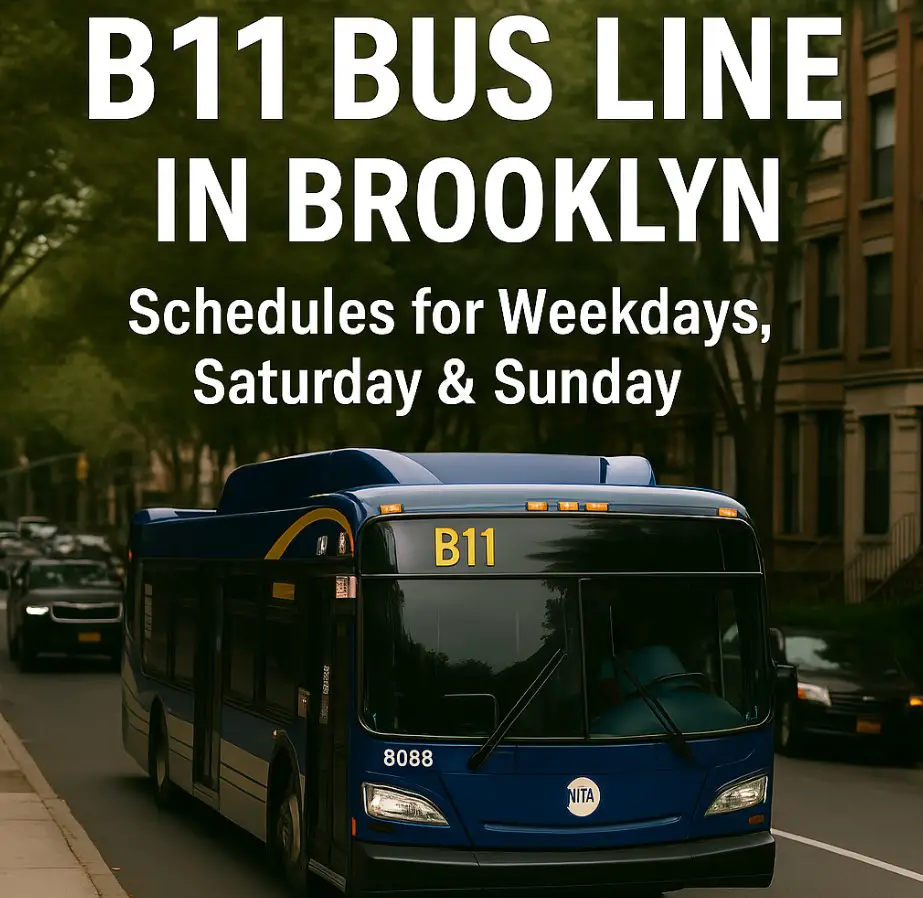 B11 Bus Schedule