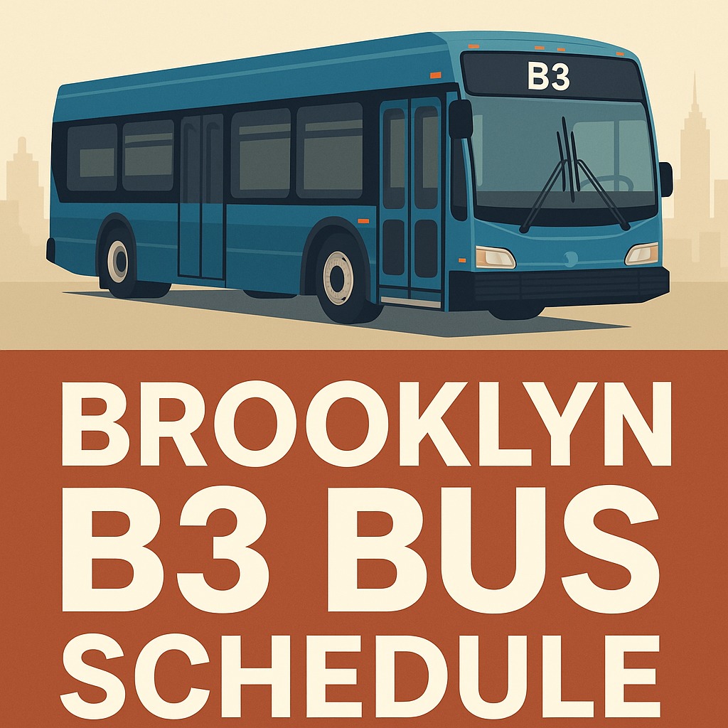 Brooklyn B3 Bus Schedule