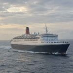 Queen Mary 2 spends most of its seven-night New York to Southampton crossing at sea.
